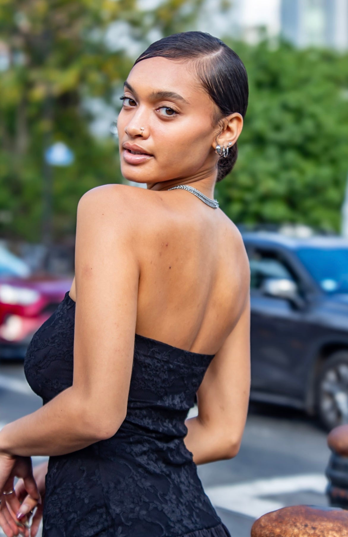 Modelpreneur bubble tube dress