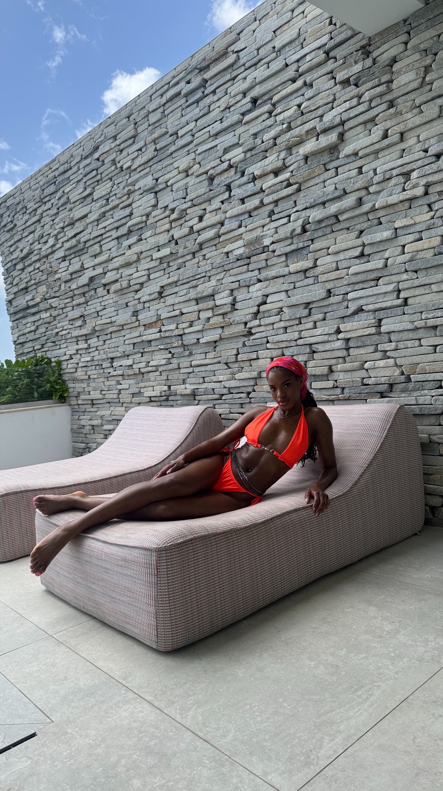 Onye orange bikini
