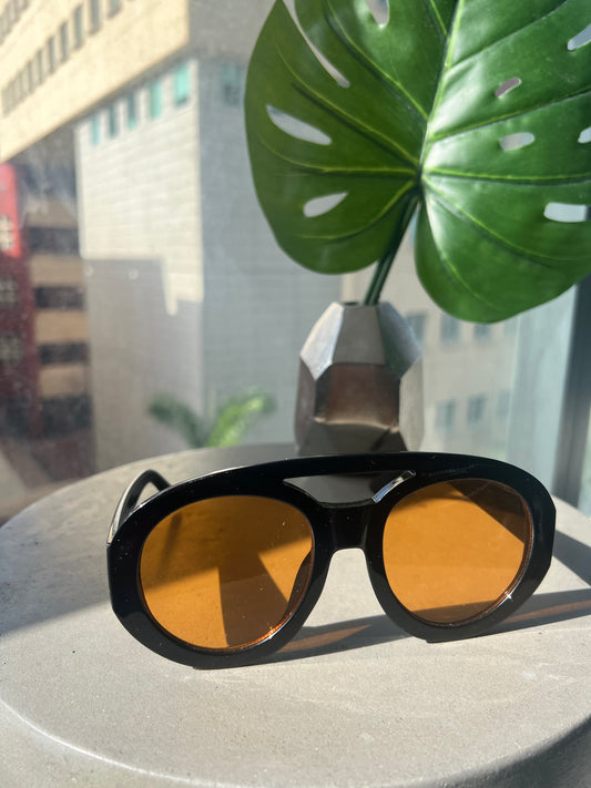 Miami fashion yellow sunnies