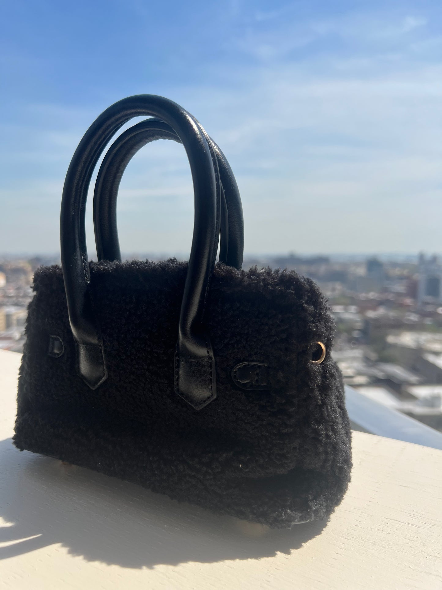 Aaliyah mini black bag