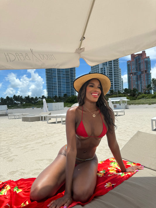 Kendall Red Bikini