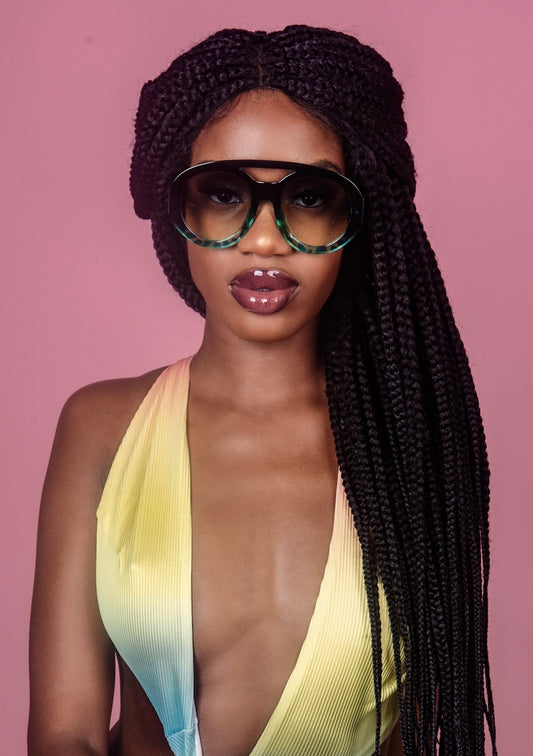 Miami fashion shades (blue)