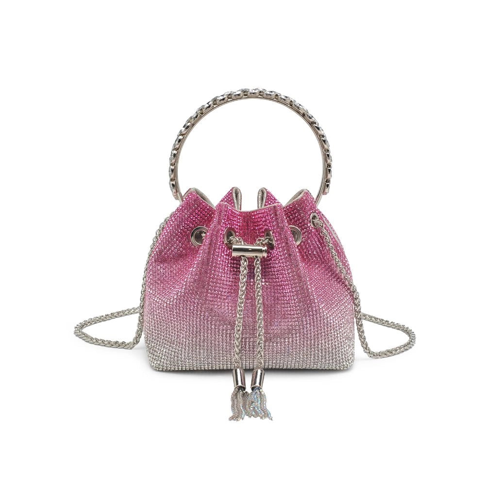 Valorie pink ombre evening bag