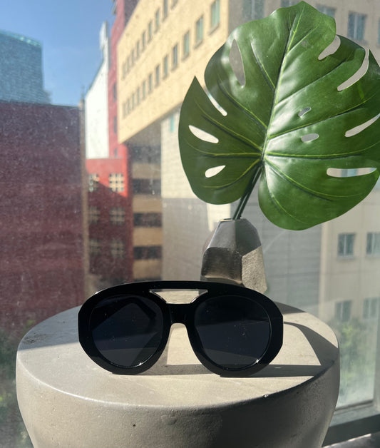 Miami fashion black sunnies