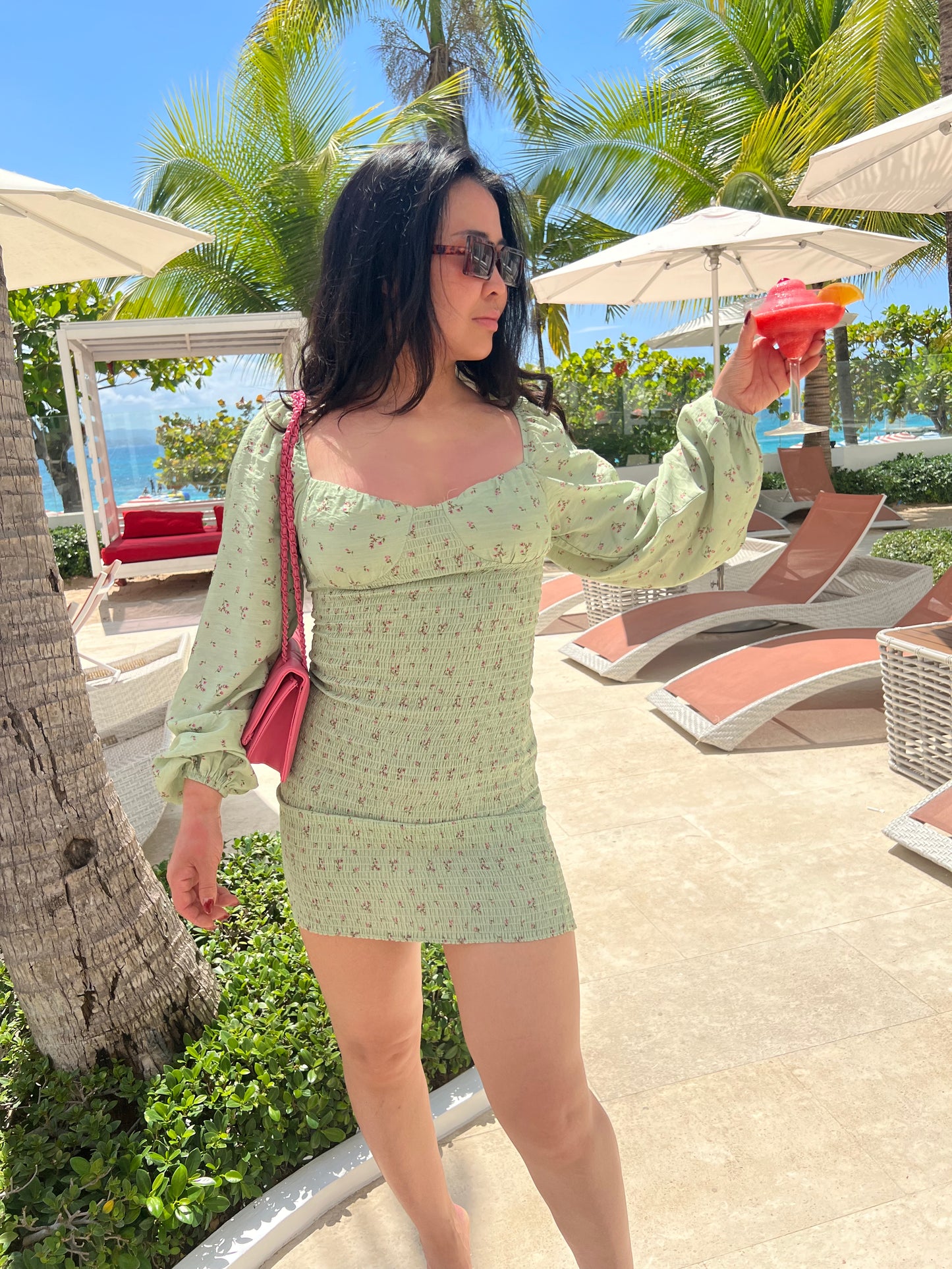 Maya floral dress