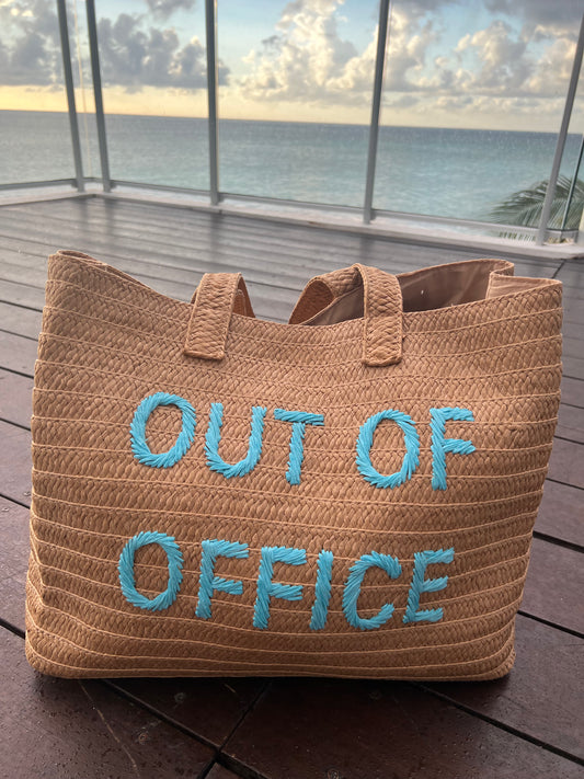 Out of sale office beach bag