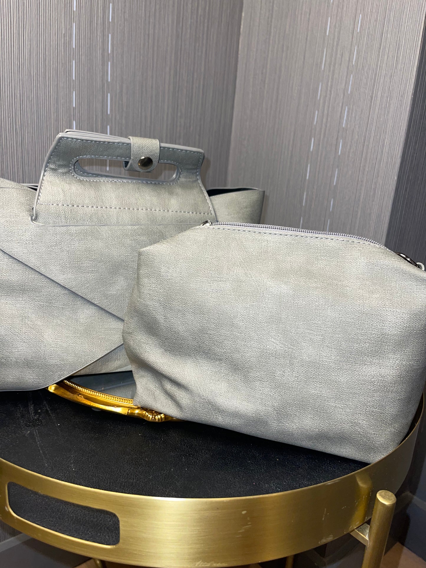Monica gray bag