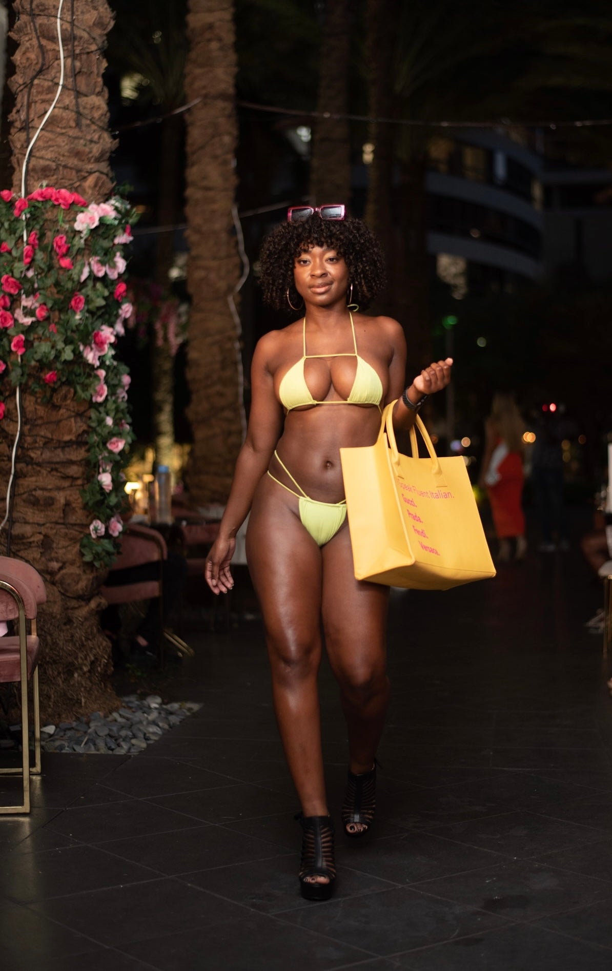 Miami Springs Green Bikini
